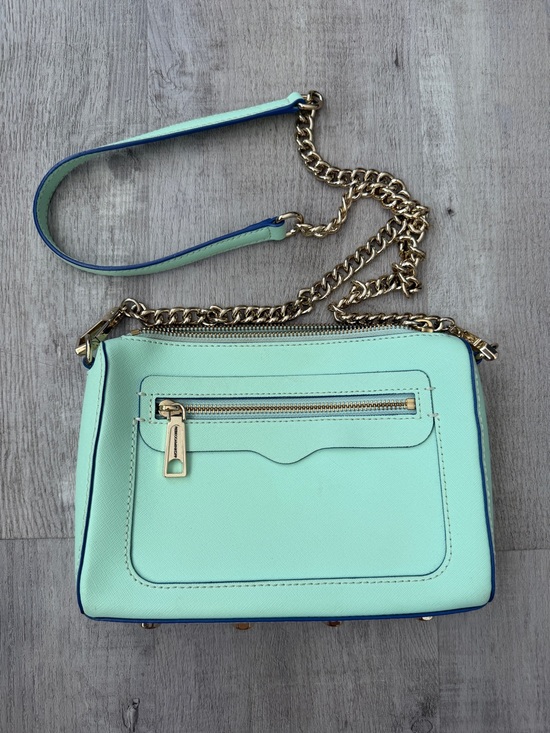 Rebecca Minkoff Handbags - Rebecca Minkoff Mint Avery Crossbody with Gold Chain